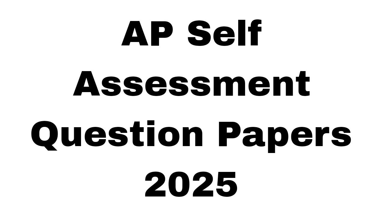 AP Self Assessment Question Paper